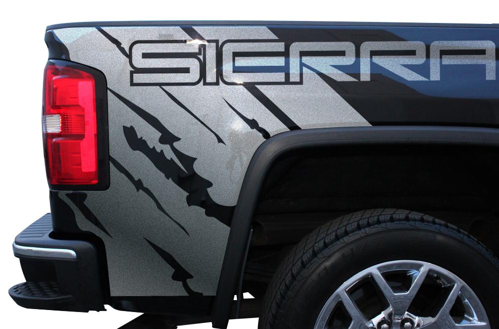 GMC Sierra Quarter-Panel Vinyl Wrap (2014-2017) - RacerX Customs