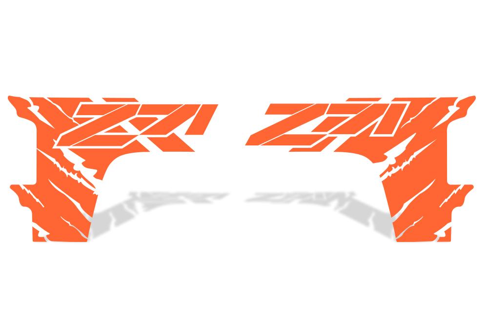 GMC Sierra Quarter Panel Wrap (2014-2017) Z71 - RacerX Customs