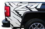 GMC Sierra Quarter Panel Wrap (2014-2017) Z71 - RacerX Customs