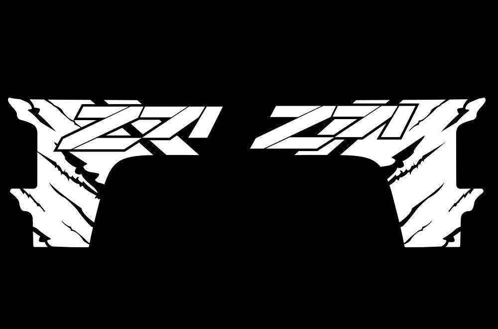GMC Sierra Quarter Panel Wrap (2014-2017) Z71 - RacerX Customs