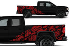 GMC Sierra Vinyl Wrap Kit (2014-2017) Nightmare - RacerX Customs