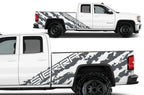 GMC Sierra Vinyl Wrap Kit (2014-2017) Sierra-Shred - RacerX Customs