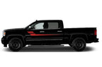 GMC Sierra Vinyl Stripes Wrap Kit (2014-2017) Side Stripes - RacerX Customs