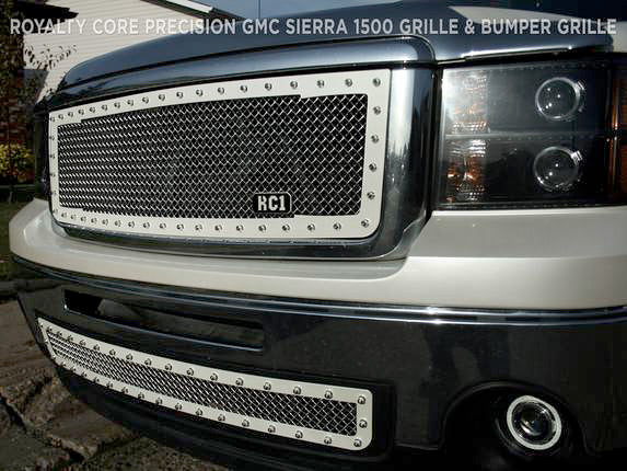 GMC Sierra 2500/3500 Custom Grille (2007-2010) RC1 - RacerX Customs