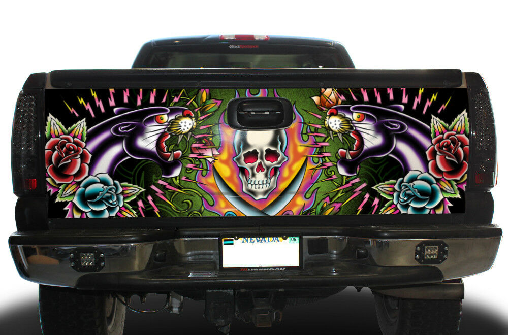 Chevy Silverado Tailgate Wrap/Graphics (1999-2007) ED HARDY - RacerX Customs