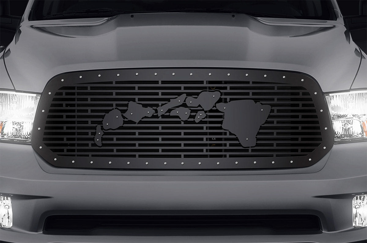 Dodge Ram Steel Grille ('13-'18) Hawaiian Islands