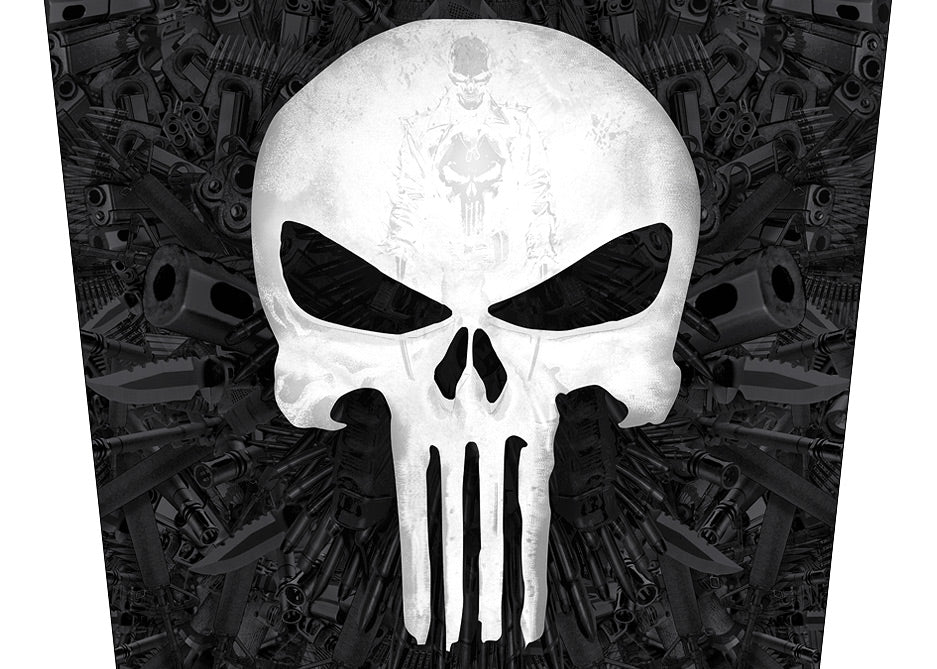 Universal Vinyl Hood Graphics - Full-Color Punisher - RacerX Customs