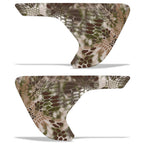 Jeep Wrangler Vent Graphics ('18-'22) Kryptek Camo - RacerX Customs | Auto Graphics, Truck Grilles and Accessories