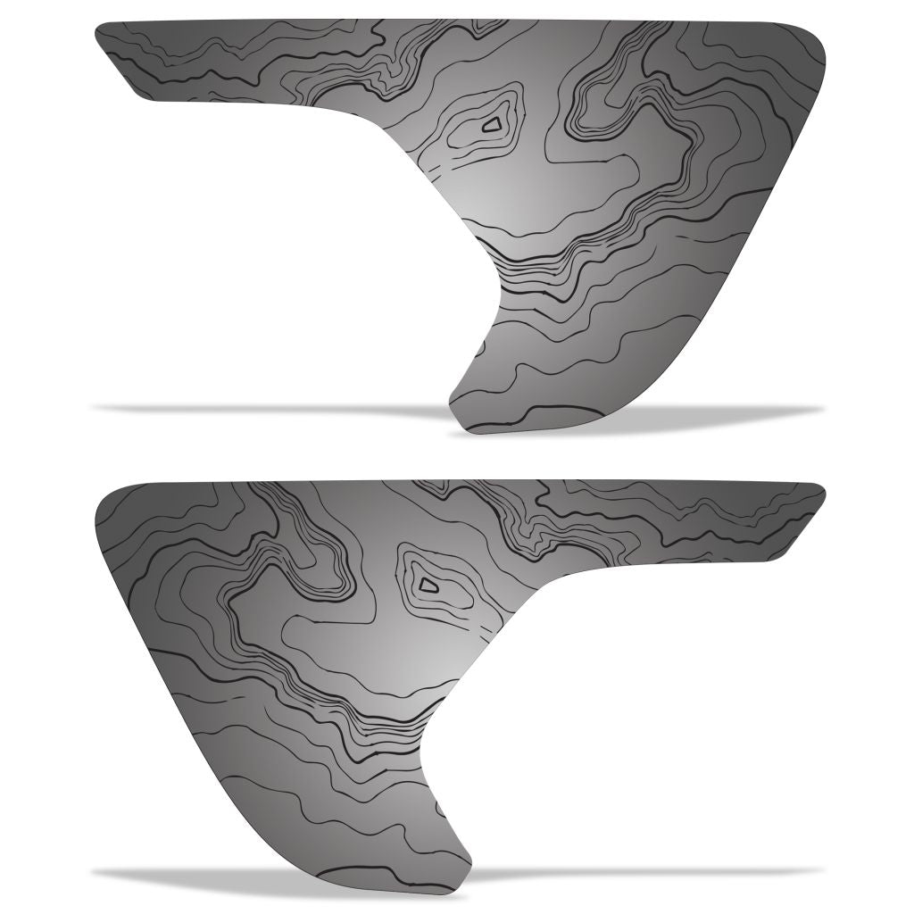Jeep Wrangler Vent Graphics ('18-'22) Map