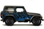 Jeep Wrangler Vinyl Wrap Kit (1999-2006) Burst - RacerX Customs