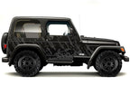 Jeep Wrangler Vinyl Wrap Kit (1999-2006) Burst - RacerX Customs