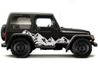 Jeep Wrangler Vinyl Wrap Kit (1999-2006) Mountains - RacerX Customs