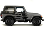Jeep Wrangler Vinyl Wrap Kit (1999-2006) American Flag - RacerX Customs