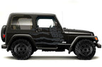 Jeep Wrangler Vinyl Wrap Kit (1999-2006) American Flag - RacerX Customs
