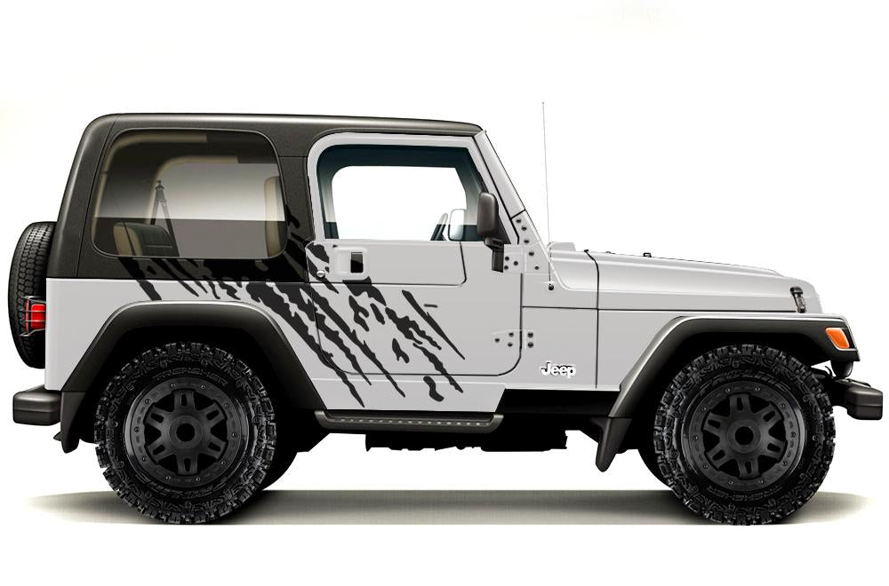 Jeep Wrangler Vinyl Wrap Kit (1999-2006) Splash - RacerX Customs