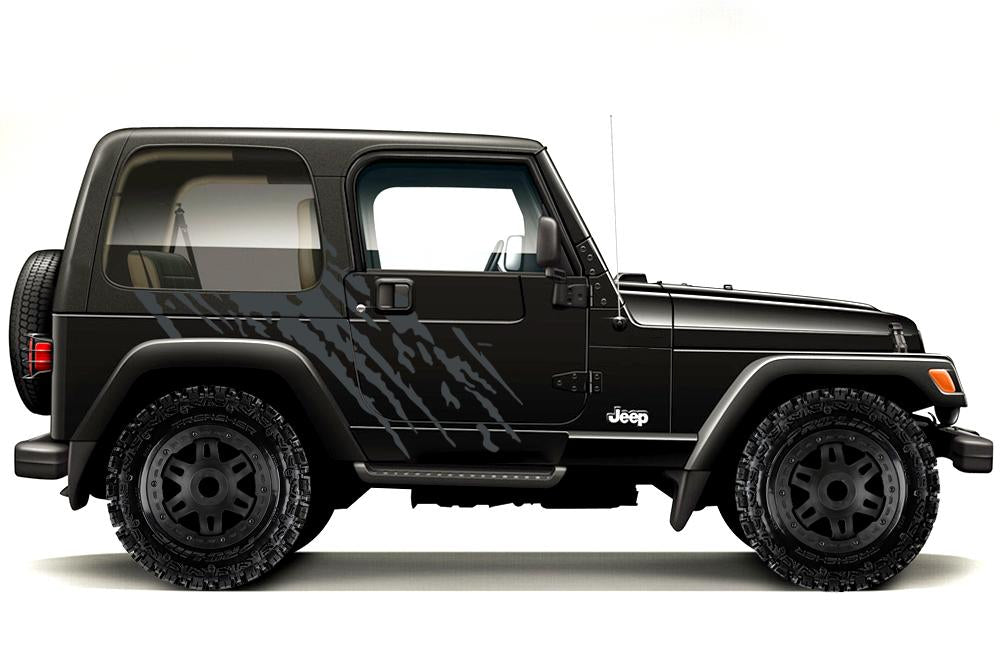 Jeep Wrangler Vinyl Wrap Kit (1999-2006) Splash - RacerX Customs