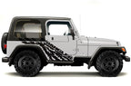 Jeep Wrangler Vinyl Wrap Kit (1999-2006) Torn - RacerX Customs