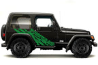 Jeep Wrangler Vinyl Wrap Kit (1999-2006) Torn - RacerX Customs