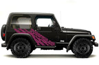 Jeep Wrangler Vinyl Wrap Kit (1999-2006) Torn - RacerX Customs