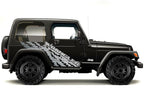 Jeep Wrangler Vinyl Wrap Kit (1999-2006) Torn - RacerX Customs