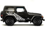 Jeep Wrangler Vinyl Wrap Kit (1999-2006) Torn - RacerX Customs