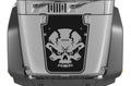 Jeep Wrangler Vinyl Hood Wrap (2007-2016) Skull - RacerX Customs