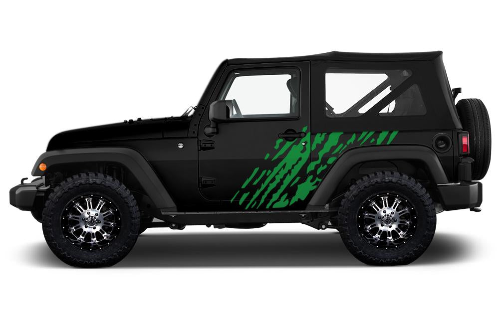 Jeep Wrangler Vinyl Wrap Kit (2007-2016) Splash - RacerX Customs