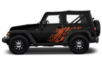 Jeep Wrangler Vinyl Wrap Kit (2007-2016) Splash - RacerX Customs