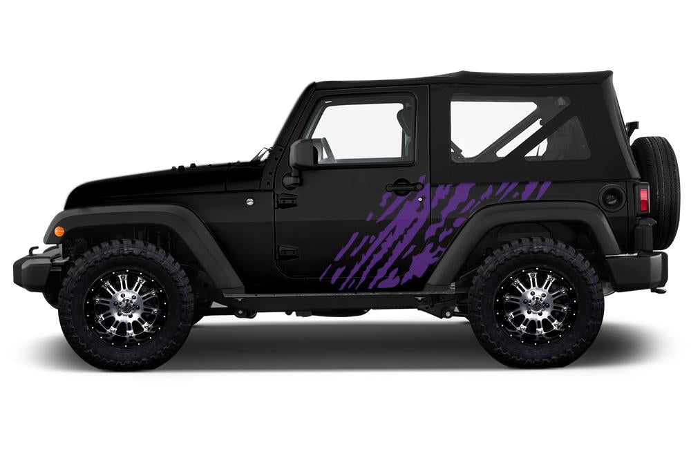Jeep Wrangler Vinyl Wrap Kit (2007-2016) Splash - RacerX Customs