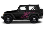 Jeep Wrangler Vinyl Wrap Kit (2007-2016) Splash - RacerX Customs