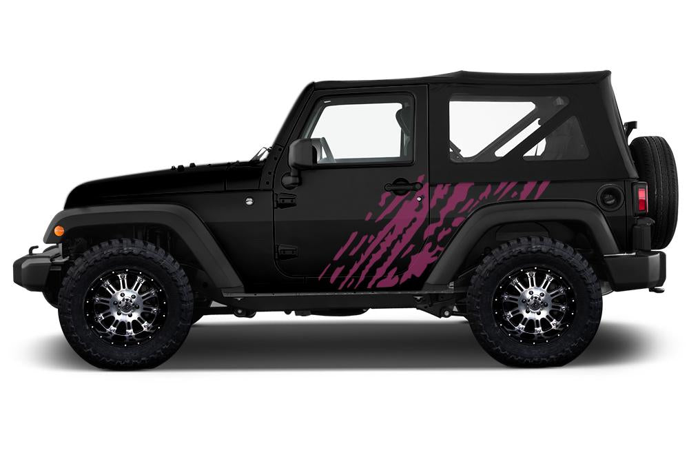 Jeep Wrangler Vinyl Wrap Kit (2007-2016) Splash - RacerX Customs