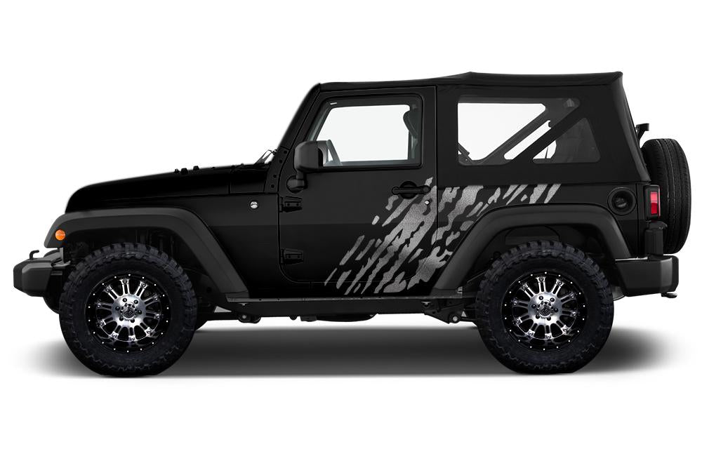 Jeep Wrangler Vinyl Wrap Kit (2007-2016) Splash - RacerX Customs