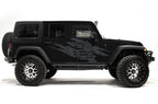 Jeep Wrangler 4-Door Vinyl Wrap Kit (2007-2016) Army Star - RacerX Customs