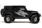 Jeep Wrangler 4-Door Vinyl Wrap Kit (2007-2016) Army Star - RacerX Customs