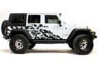 Jeep Wrangler 4-Door Vinyl Wrap Kit (2007-2016) Nightmare - RacerX Customs