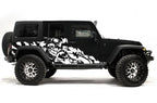 Jeep Wrangler 4-Door Vinyl Wrap Kit (2007-2016) Nightmare - RacerX Customs
