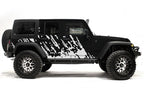 Jeep Wrangler 4-Door Vinyl Wrap Kit (2007-2016) Burst - RacerX Customs