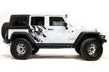 Jeep Wrangler 4-Door Vinyl Wrap Kit (2007-2016) Scream - RacerX Customs