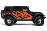 Jeep Wrangler 4-Door Vinyl Wrap Kit (2007-2016) Shred - RacerX Customs