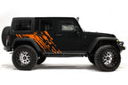 Jeep Wrangler 4-Door Vinyl Wrap Kit (2007-2016) Splash - RacerX Customs