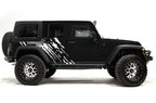 Jeep Wrangler 4-Door Vinyl Wrap Kit (2007-2016) Splash - RacerX Customs