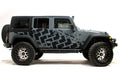 Jeep Wrangler 4-Door Vinyl Wrap Kit (2007-2016) Tire Tracks - RacerX Customs