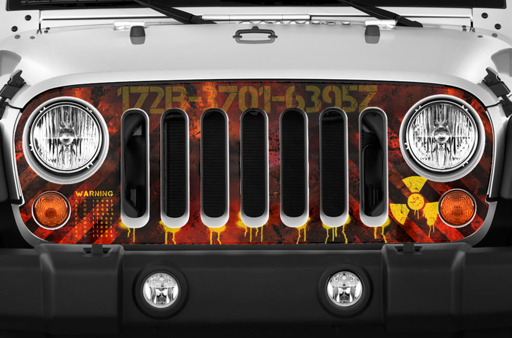 Jeep Wrangler Grille Skin Graphics ('07-'16)