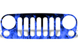 Jeep Wrangler Grille Skin Graphics (2007-2016)