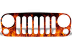 Jeep Wrangler Grille Skin Graphics ('07-'16)