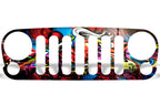 Jeep Wrangler Grille Skin Graphics ('07-'16)