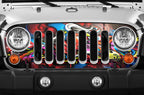 Jeep Wrangler Grille Skin Graphics ('07-'16)