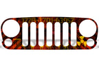 Jeep Wrangler Grille Skin Graphics ('07-'16)