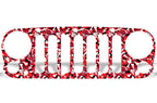 Jeep Wrangler Grille Skin Graphics ('07-'16)