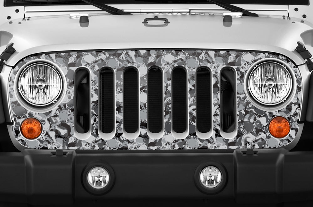 Jeep Wrangler Grille Skin Graphics ('07-'16)